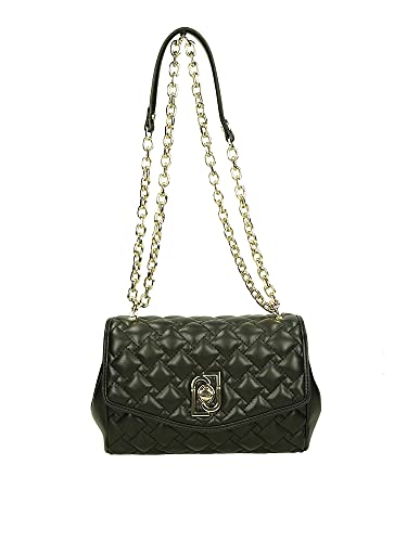 Borsa Liu Jo piacente S tracolla effetto trapuntato AF1079 E0005 nero
