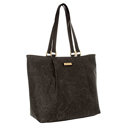 ALV by Alviero Martini - Borsa Shopping bag impermeabile in PVC con...