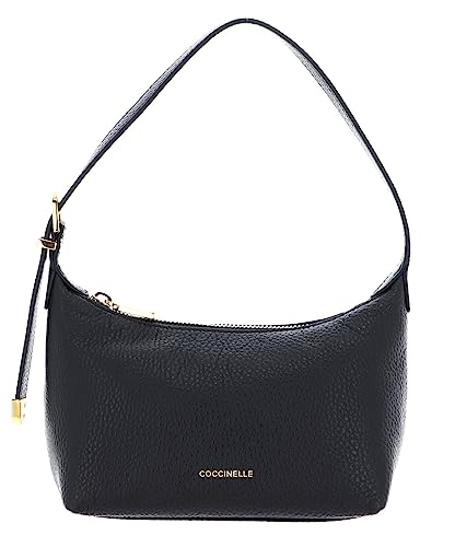 Coccinelle Borsa a Mano Pelle Mini Bag Colore Nero Noir Donna 23x11,5...