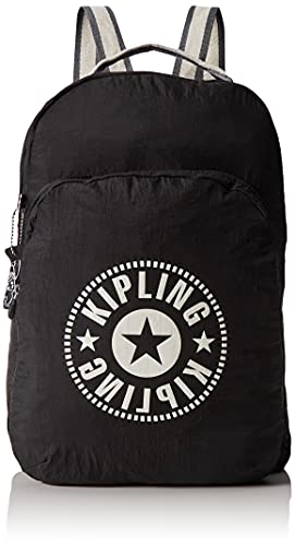 Kipling BACKPACK, Zaino, Unisex - Adulto, Nero Extra, Taglia unica