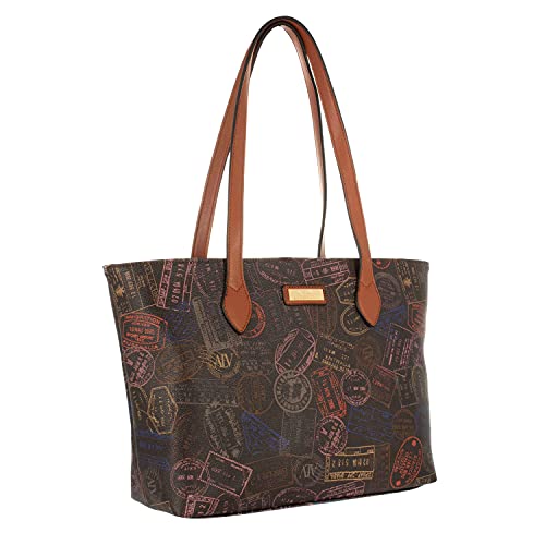 ALV by Alviero Martini - Borsa Shopping bag impermeabile in PVC con...