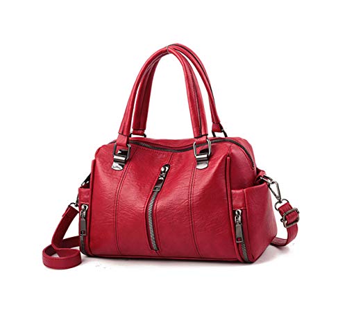 DEERWORD Donna Borse a Mano Ecopelle Borsa a Spalla Pelle Marca 2021...