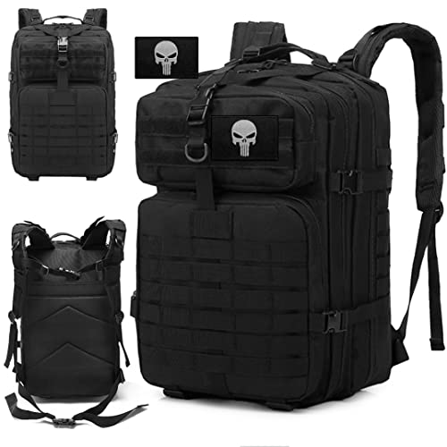 KSIBNW Zaino Trekking 50L,Tattico Militare Backpack 3 Day...