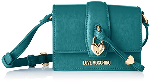 Love Moschino JC4330PP0FKB0, Borsa a Spalla, Donna, Verde, Taglia...