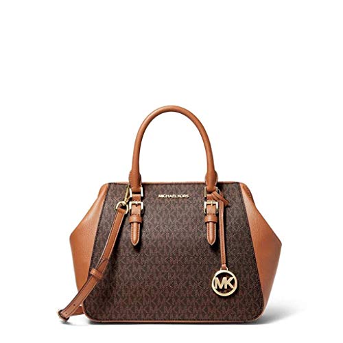 Michael Kors Charlotte, Sling Bag Donna, Marrone, Taglia Unica