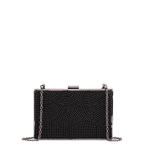 CARPISA® Borsa con tracolla catenina metallica pochette da sera...
