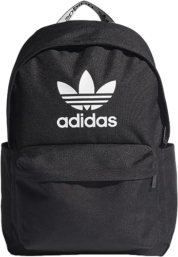 adidas Adicolor BACKPK, Zaino Unisex-Adulto, Nero Bianco, 17 cm x 30...