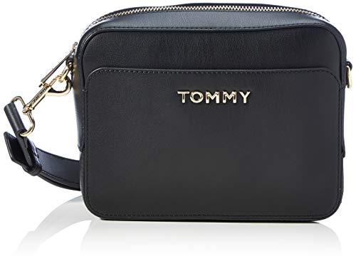 Tommy Hilfiger Iconic Tommy Camera Bag, Borse Donna, Nero, One Size