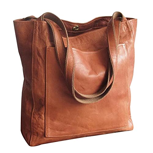Borsa a tracolla in pelle morbida PU da donna vintage borsa a tracolla...