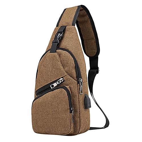 Dinnesis Borsa a tracolla di design per uomini e donne, zaino a...