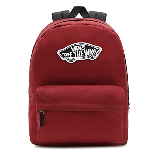 Vans WM Realm Backpack VN0A3UI6ZBS, Unisex Backpack, red