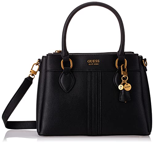 Guess Borsa donna Kasinta satchel 3 comparti nero BS22GU158 VB840506...