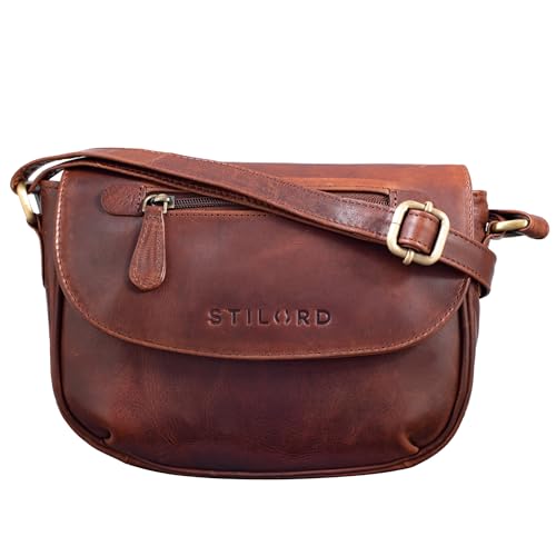 STILORD 'Tamara' Borsa a Tracolla Donna in Pelle Borsetta Vintage...