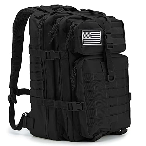 QT&QY Zaino tattico Militare 45 Litri con Sistema Molle Adatto la...