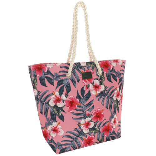 Camomilla Milano Borsa Mare Donna, Collezione Tropical, Colore Rosa