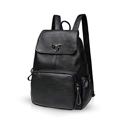 NICOLE & DORIS Zaino in pelle donna Zaino casual in pelle daypack da...