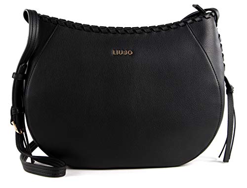 Borsa Liu Jo Crossbody Large da Donna Nera in Ecopelle
