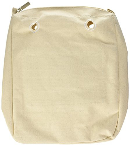 O bag OBCVC01, Borsa a Mano Donna, Avorio (Naturale), 29x33x10.5 cm (W...