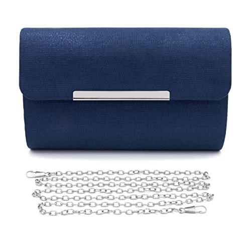 Colours & Beauty Pochette Donna Cerimonia Blu | Pochette Eleganti da...