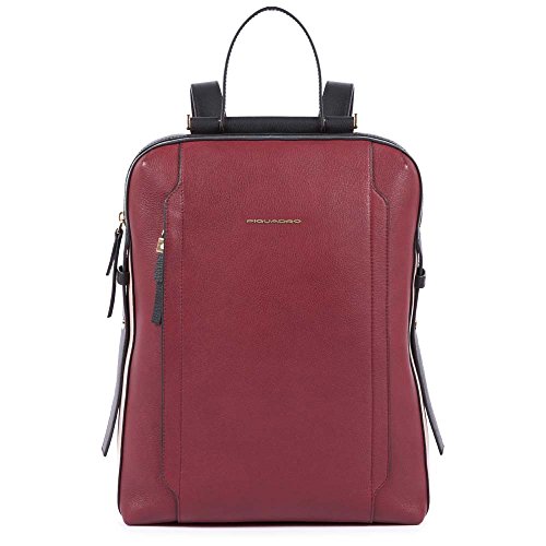Piquadro Circle Zaino Casual, 36 cm, Rosso