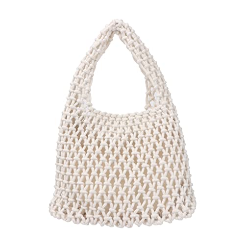 SUKUTU Piccola Borsa Tote all'uncinetto per Donna Borsa Estiva in...