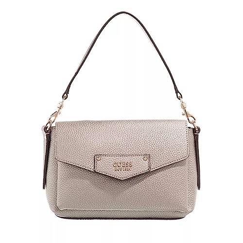 GUESS Eco Brenton Flap SHO, Borsa Donna, Peltro, Taglia Unica
