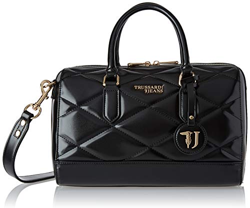 Trussardi Jeans T-Easy City Quilt Bauletto MD, Borsa a Mano Donna,...