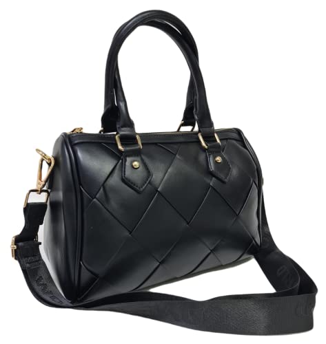 COVERI COLLECTION Borsa Donna 2 Manici Bauletto Lavorazione ad...