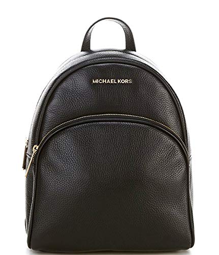 NUOVO ZAINO AUTENTICO MICHAEL KORS ABBEY IN PELLE (nero)
