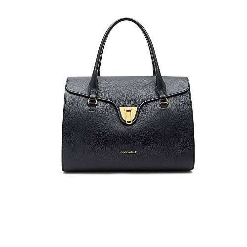 Coccinelle BORSE DONNA BEAT SOFT PELLE A MANO E TRACOLLA NOIR...