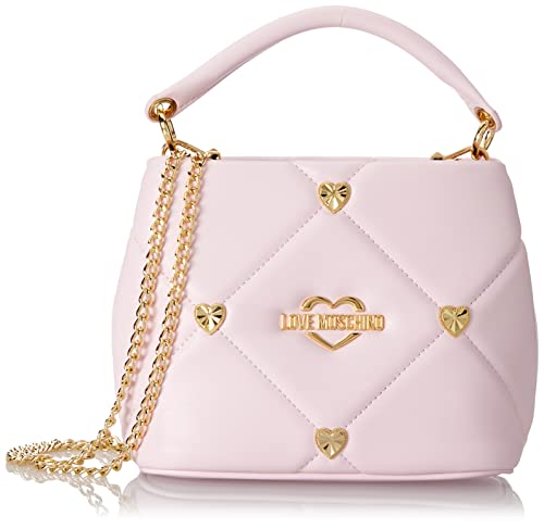 Love Moschino JC4082PP1GLZ0, Borsa a Mano, Donna, Cipria, Taglia unica