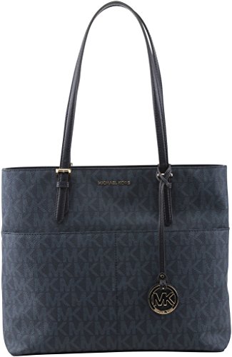 Michael Kors Borsa da donna Bedford Large, Blu baltico, Large