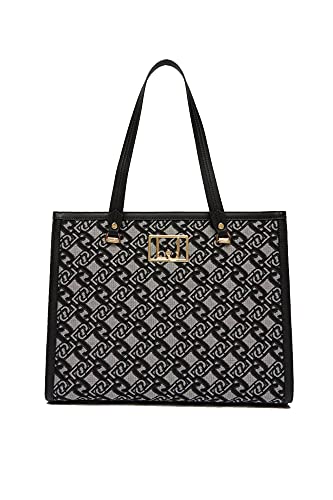 Borsa shopping donna Liu Jo NF1184T6438 NERO
