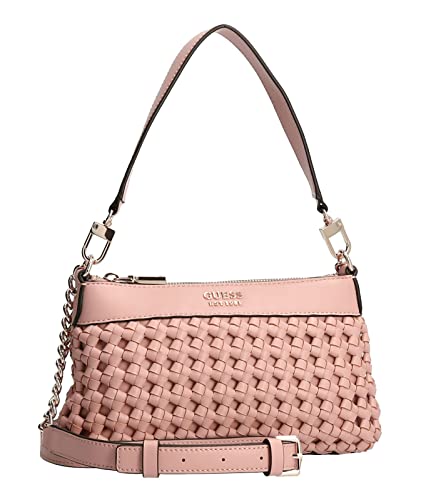 Guess Sicilia Top Zip Shoulder Bag Pink