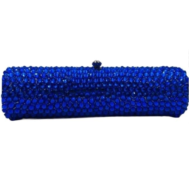 EviKoo XIYUAN Donne Blu/Argento di Cristallo della Borsa della...