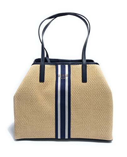 Guess Vikky Large Tote, Borsa Donna, Navy, Unica