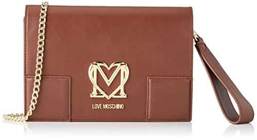 Love Moschino JC4413PP0FKQ0, Borsa a Spalla, Donna, Marrone, Taglia...