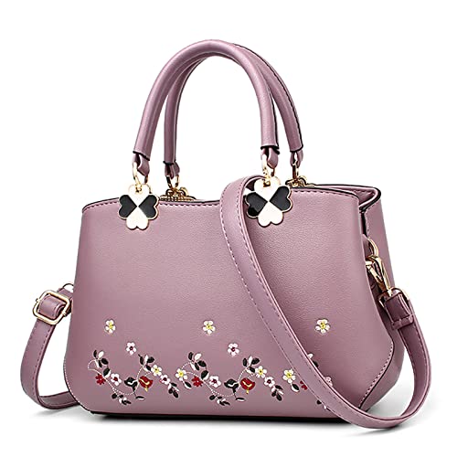 VARLIVOO Elegante Donna Borsa Motivo Floreale Ricamo Borse a Mano...