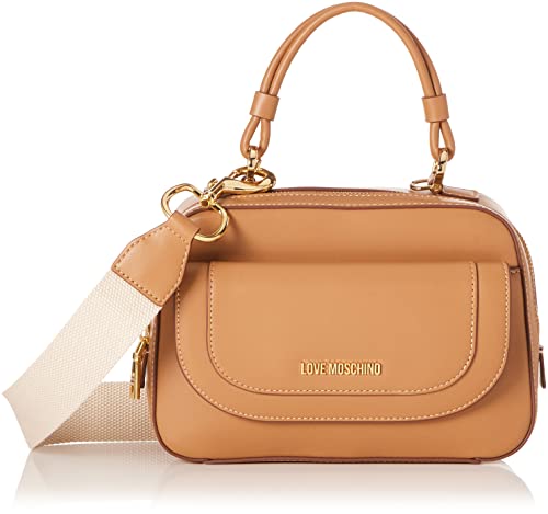Love Moschino JC4116PP1GLR0, Borsa a Mano, Donna, Cammello, Taglia...