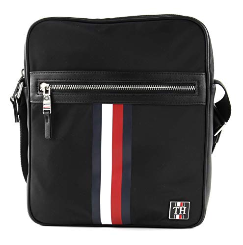 Tommy Hilfiger Reporter nylon pulito Black
