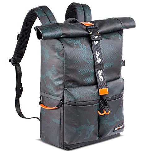 K&F Concept Zaino Fotocamera Professionale, Borsa Trekking Antifurto...