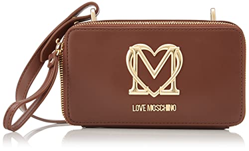 Love Moschino JC4411PP0FKQ0, Borsa a Spalla, Donna, Marrone, Taglia...