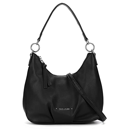 David Jones - Borsa a Spalla Donna - Borsa a Tracolla Simil Pelle PU...