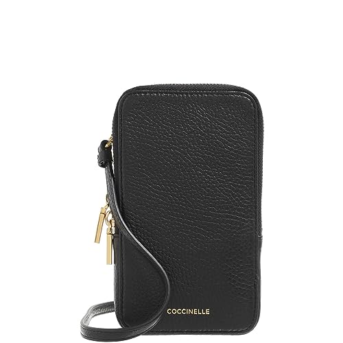 Coccinelle Flor Hi-Tech Phone Bag Noir