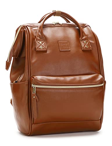 Kah&Kee Borsa per pannolini in pelle Zaino per laptop da viaggio...