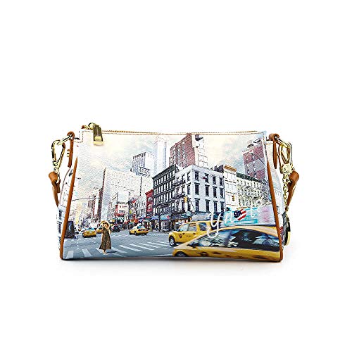 YNOT YES-442S0 TRACOLLA Donna STAMPA NEW YORK TU
