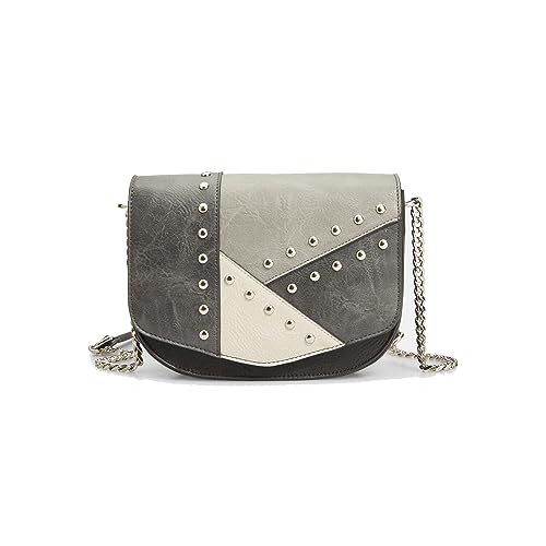 BATA Unisex Adulto Borsa a tracolla da donna con borchie