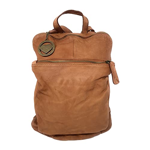 Chicca Borse Borsa Zaino Donna a Spalla in Pelle Morbida Italiana...