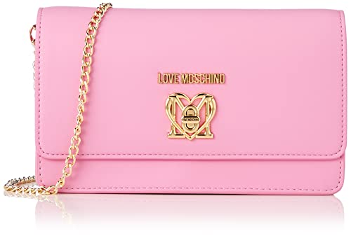 Love Moschino JC4393PP0FKO0, Borsa a Spalla, Donna, Rosa, Taglia unica