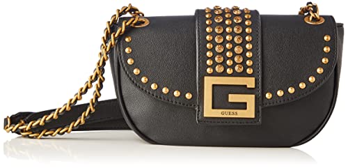 Guess, HANDBAG Donna, BLACK, Taglia Unica